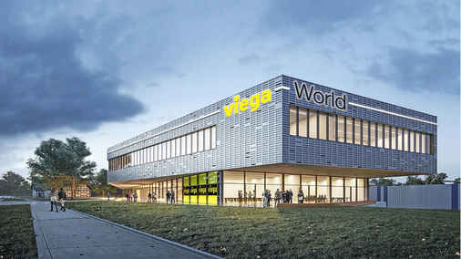 <p>
Das neue Seminarcenter „Viega World“ wurde integral geplant und wird mit dem Planungswerkzeug BIM (Building Information Modeling) konsequent entlang eines digitalen Modells realisiert.
</p>

<p>
</p> - © Viega

