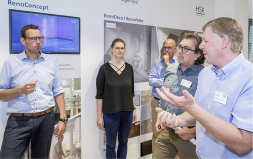 
Die Systemlösungen wurden in der Ausstellung von HSK einer praktischen Überprüfung unterzogen und Pro und Kontra diskutiert.



