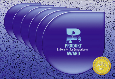 



Auf der ISH 2019 wird eine hochkarätige Jury erneut Produkte mit dem Award „Badkomfort für Generationen“ auszeichnen.
