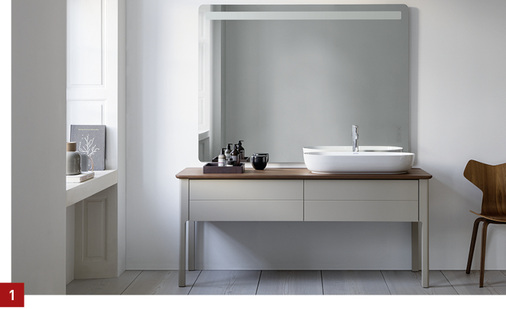 <p>
</p>

<p>
Das neue Weiß im Badezimmer? Grau ist der aktuelle gemeinsame farbliche Nenner im Badezimmer – sogar mit Zeitlosigkeitseffekt. 
</p> - © Foto: Duravit

