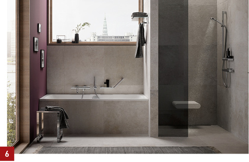 



Die Königsklasse in der Raumgestaltung: Farbharmonien sorgen für Atmosphäre im Bad.
