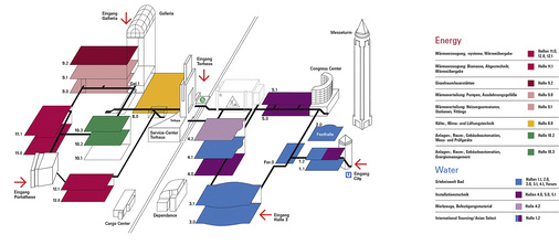 





Genau hinschauen: Die Belegung der Messehallen zur ISH 2019 hat sich fundamental geändert.

