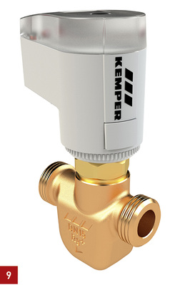 



Das CoolFlow-Kaltwasser-Regulierventil aus dem Kemper-Hygiene-System. 
