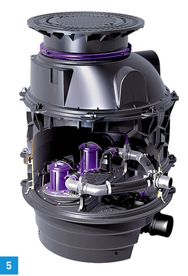 
Die Hybridhebeanlage Ecolift ist für durchgehende Abwasserleitungen nach DIN EN 12056-4/13564 Typ 3 bestimmt, an die Schmutzwasserleitungen sowie WC- und Urinalanlagen angeschlossen sind.



