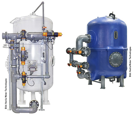 <p>
Automatische Mehrschicht-Schwimmbadfilter in einer Ausführung aus Stahl sowie aus GFK. Die geregelten Pumpen ermöglichen einen energieeffizienten Betrieb.
</p>