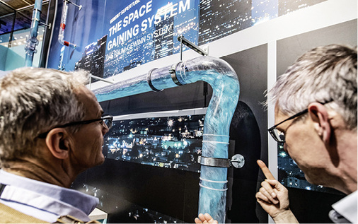 
Der Dreh: Geberit zeigte, wie Abwasser besser abgeführt wird.



