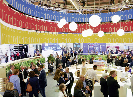 
Treffpunkt Handwerk: Am ZVSHK-Stand gab es etliche Angebote, um den Branchentreff zu einer wichtigen Informationsquelle zu machen.



