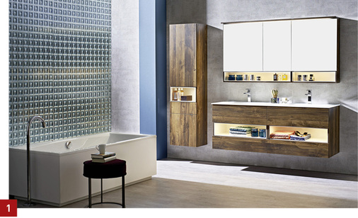 
1 Xanadu schafft mit illuminierten sogenannten Stage-Boxen Freiräume für persönliche Accessoires und kreiert eine lebendige Einrichtung.



