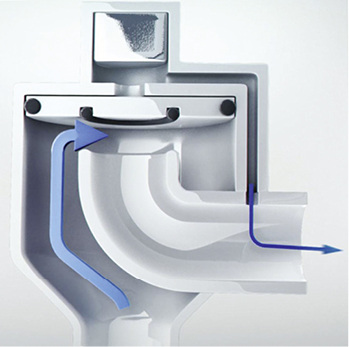 
Totraumfreies Magnetventil – das Wasser erneuert sich bei jeder Benutzung vollständig, für Bakterien bleibt kein Rückzugsraum.



