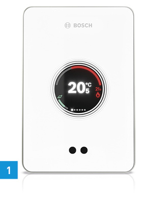 
1 Der Heizungsregler Easycontrol verbindet intelligente Technik, effiziente Wärmeregulierung und hohen Bedienkomfort.



