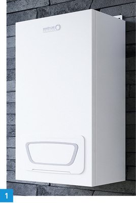 
1 Die Gasbrennwertgeräte WGB Evo der Serie i können an die Gebäudeleittechnik und Smarthome-Systeme angebunden werden.



