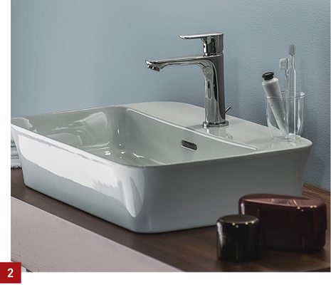 
2 Connect Air wird von einem weichen, runden Design geprägt.



