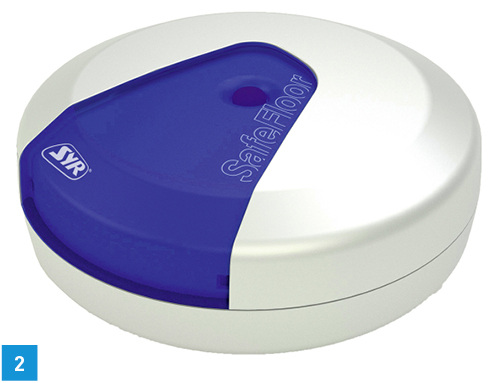 
2 Der SafeFloor Connect von SYR ist dort zu finden, wo ein Wasseraustritt möglich oder ein Wert kritisch werden kann.



