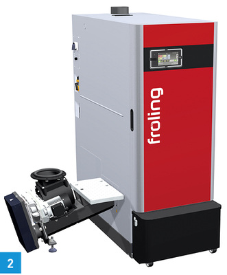 
2 Die Hackgutkessel der Serie T4e sind mit Leistungen von 20 bis 250 kW erhältlich.



