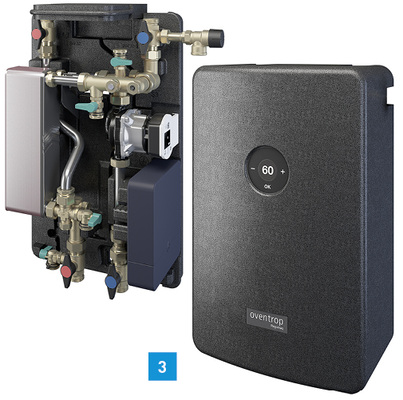 
3 Die Frischwasserstation Regumaq X-45 lässt sich über das Touchdisplay aus Glas intuitiv bedienen.



