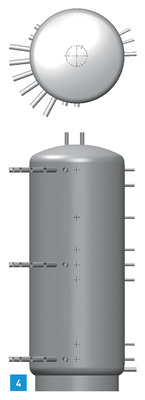 
4 Die Energiezentrale Zortström MH1000 ist als steckerfertige Anlage speziell für Objekte mit Heizlasten bis 16 kW konzipiert.



