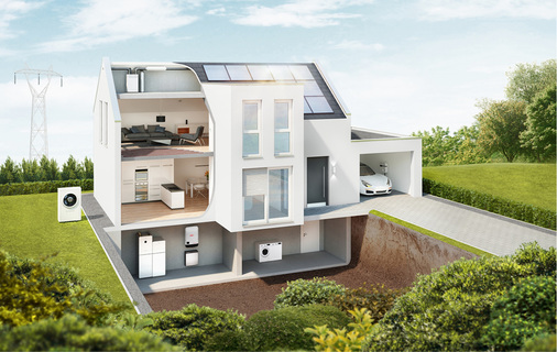 <p>

</p>

<p>

Als intelligente Instanz zwischen PV-Anlage und Wärmepumpe verteilt der Energiemanager von Bosch den Solarstrom bedarfsgerecht im Haus.

</p> - © Bosch
