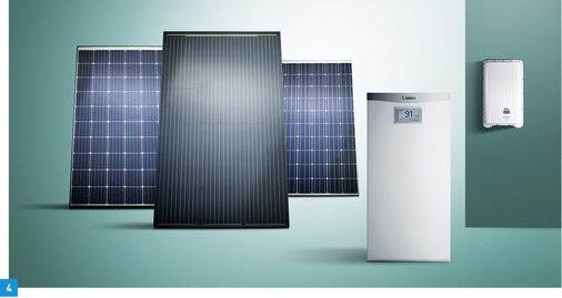 
4 Vaillant stellte einen umfassenden Service zur Planung, Installation und Inbetriebnahme von PV-Systemen und Batteriespeichern vor.



