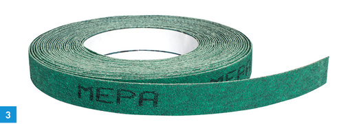 <p>
3 Neues Schnittschutzband für Mepa-Wannenabdichtband Aquaproof.
</p>

<p>
</p> - © Mepa

