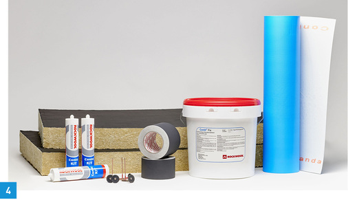 
4 Mit dem Brandschutzsystem Conlit Duct Board 90 von Rockwool sind Lüftungskanäle aus Stahlblech auch nachträglich zu ertüchtigen.



