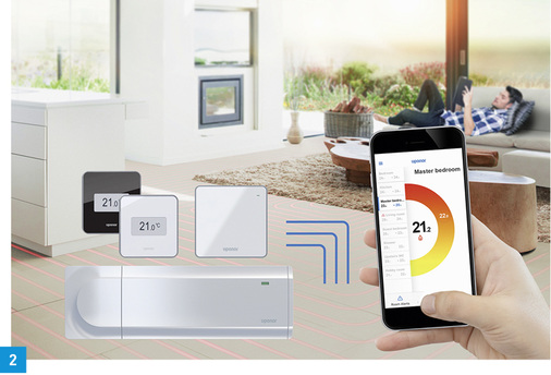 
2 Die Regelung Smatrix Pulse bietet einen Autoabgleich, Analyse- und Komfortfunktionen sowie eine Smarthome-Anbindung.



