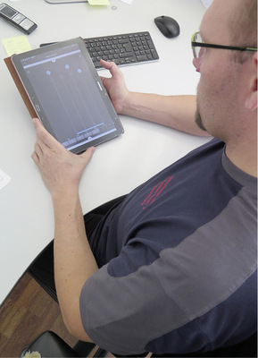 <p>
Tablet und Smartphone sind unverzichtbare Werkzeuge für Smarthome-Anbieter.
</p>

<p>
</p> - © SBZ / Jäger

