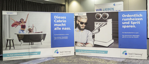 
Die Kampagne „Für Bad und Heizung zu bad & heizung!“ beinhaltet unter anderem provokante Plakatmotive, erfrischend anders aufgemachte Kurzfilme sollen demnächst dazukommen. 




