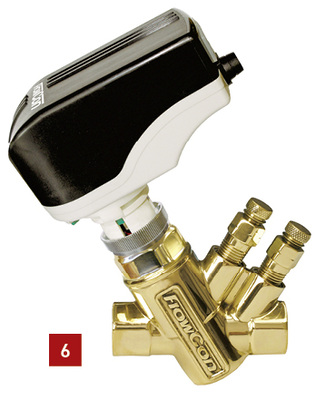 
6 Das druckunabhängige 3-in-1-Kombiventil Flowcon Green lässt sich mit Kartuschen modular zusammensetzen.



