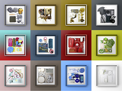 
Das Bild zeigt die zwölf Moodboards der Colour-Selection zur ISH 2019 in der Übersicht.



