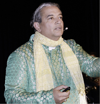 
Sanjay Sauldie appellierte an die Gäste der öffentlichen Mitgliederversammlung: „Lebenslanges Lernen ist ein Muss.“



