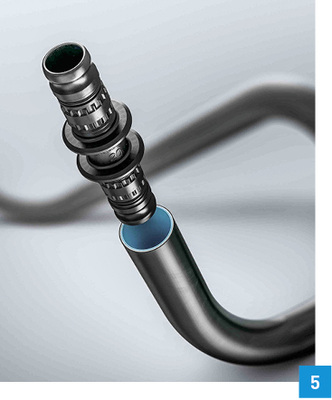 



Durch die Aluminium-Zwischenschicht sind die Rohrleitungen unter anderem für Sauerstoff undurchlässig (diffusionsdicht). In der Trinkwasserinstallation wird dadurch das Eindringen von unerwünschten Geruchs- oder Geschmacksstoffen vermieden.
