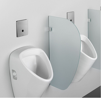 
Gezieltes Spülen von Kaltwasser-Entnahmestellen bei nicht erfolgter oder unzureichender Nutzung, z. B. mit der berührungslosen Edelstahl-Einzelurinalsteuerung WimTec Proof U8, die es für 230-V-Netzbetrieb oder 9-V-Batteriebetrieb gibt.



