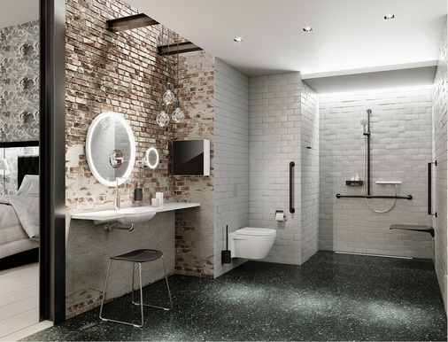 
Flexibilität, Komfort und Sicherheit spielen eine immer entscheidendere Rolle. Hinzu kommt der Wunsch, sich bei eingeschränkten körperlichen Funktionen selbstständig pflegen und bewegen zu können. 



