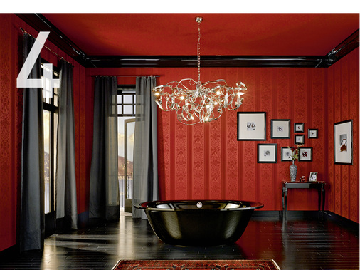 <p>
</p>

<p>
Es ist vor allem die zeitlose Kombination aus sattem Schwarz, leuchtendem Weiß und feurigem Rot, die dem Badezimmer einen besonderen Charme gibt und die Stimmung positiv beeinflusst.
</p> - © Kaldewei


