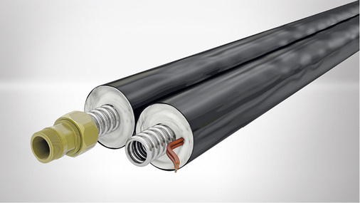 



Das Doppelrohrsystem Duosolar 220 eignet sich für den Temperaturbereich von - 50 bis + 220 °C und damit auch für Vakuumröhrenkollektoren.
