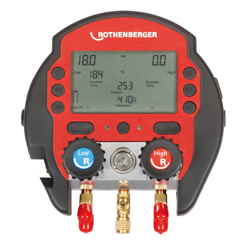 Modular aufrüstbare digitale Monteurhilfe Rocool 600 - © Rothenberger