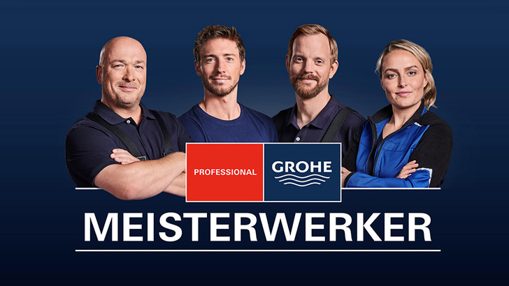 Das MEISTERWERKER Programm unterstützt das Fachhandwerk mit maßgeschneiderten Services. - © GROHE Das MEISTERWERKER Programm unterstützt das Fachhandwerk mit maßgeschneiderten Services.