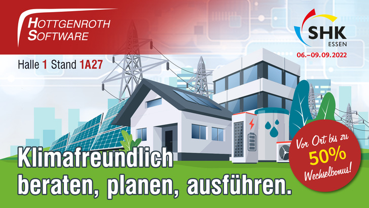 Die Hottgenroth Gruppe entwickelt gezielt Softwarelösungen für die energetische Bestandssanierung und den klimaneutralen Neubau.