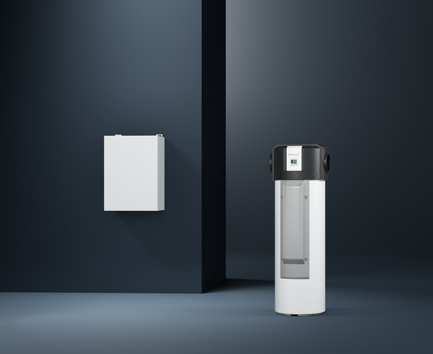 Eine unkomplizierte Ergänzung für die Bestandsanlage: Die BTW S 300 erwärmt das gespeicherte Trinkwasser direkt über Energieaustausch mit der Raumluft – sicher, preiswert und umweltverträglich.