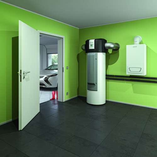 Insbesondere bei hohem Warmwasserbedarf eignet sich die BTW S 300 als klimafreundliche Wärmequelle.