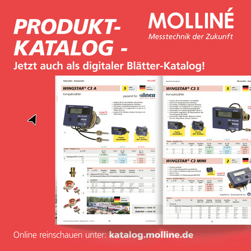 Alt-Text: „Digitaler Katalog von Molliné zur SHK-Branche, präsentiert auf einem Tablet und Smartphone. Enthält Informationen über aktuelle Trends in Sanitär-, Heizungs- und Klimatechnik sowie innovative Installationstechniken. - © Molliné Alt-Text: „Digitaler Katalog von Molliné zur SHK-Branche, präsentiert auf einem Tablet und Smartphone. Enthält Informationen über aktuelle Trends in Sanitär-, Heizungs- und Klimatechnik sowie innovative Installationstechniken. - © Molliné