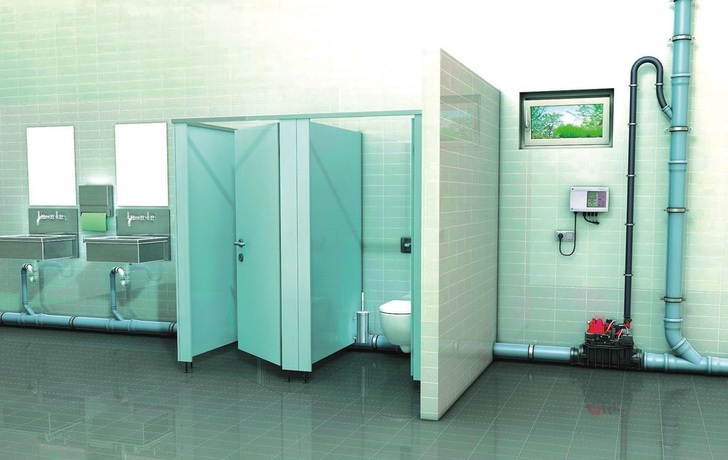 7 Die neue Ecolift ist eine Alternative zur klassischen Fäkalienhebeanlage. 7 Die neue Ecolift ist eine Alternative zur klassischen Fäkalienhebeanlage.