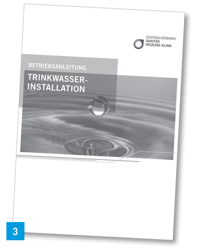 Die ZVSHK-Betriebsanleitung Trinkwasserinstallation beinhaltet Unterlagen, die zur Erfüllung der werkvertraglichen Pflichten eines Auftragnehmers gegenüber dem Betreiber notwendig sind.