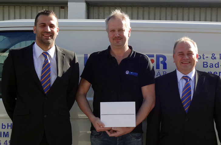 v.l.: Harry Neumayr, Manfred Dichtl, Alexander Wald. v.l.: Harry Neumayr, Manfred Dichtl, Alexander Wald.