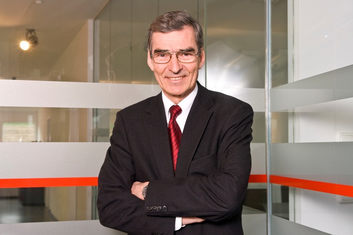 Dipl.-Ing. ETH Karl Ochsner sen., Geschäftsführer der Ochsner Energie Technik GmbH. - Ochsner