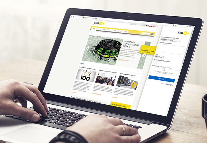 Das SitaChat-Portal lässt sich mit einem Klick über die Sita-Website öffnen. - Sita