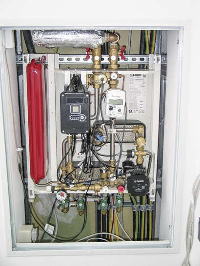 Die Wohnungsstationen SATK sorgen im Metropol Park für eine einwandfreie Trinkwasserhygiene. - © Bild: Caleffi
 Die Wohnungsstationen SATK sorgen im Metropol Park für eine einwandfreie Trinkwasserhygiene.