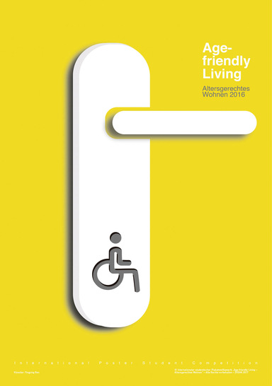 © Internationaler studentischer Plakatwettbewerb „Age-friendly Living – Altersgerechtes Wohnen“ – Alle Rechte vorbehalten – ZVSHK 2017