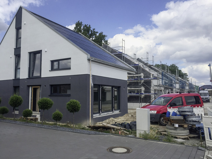 Bild 1:  In Niedrigenergiehäusern eignet sich die elektrische Flächenheizung als Heizsystem.