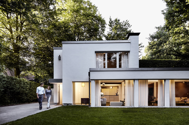 Im Neubau mit Fußbodenheizung sind Wärmepumpen mittlerweile das beliebteste Heizssystem.